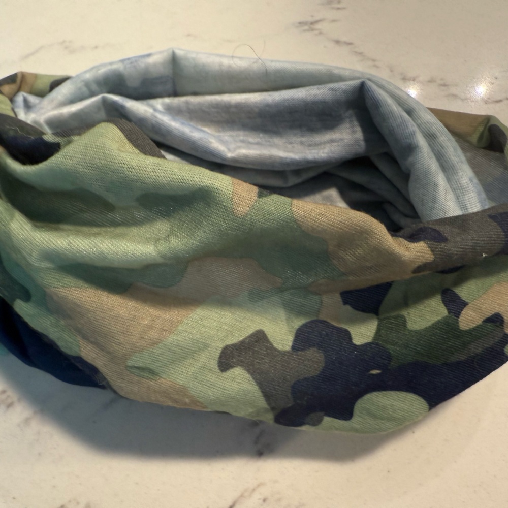 Camouflage Patterned Scarf